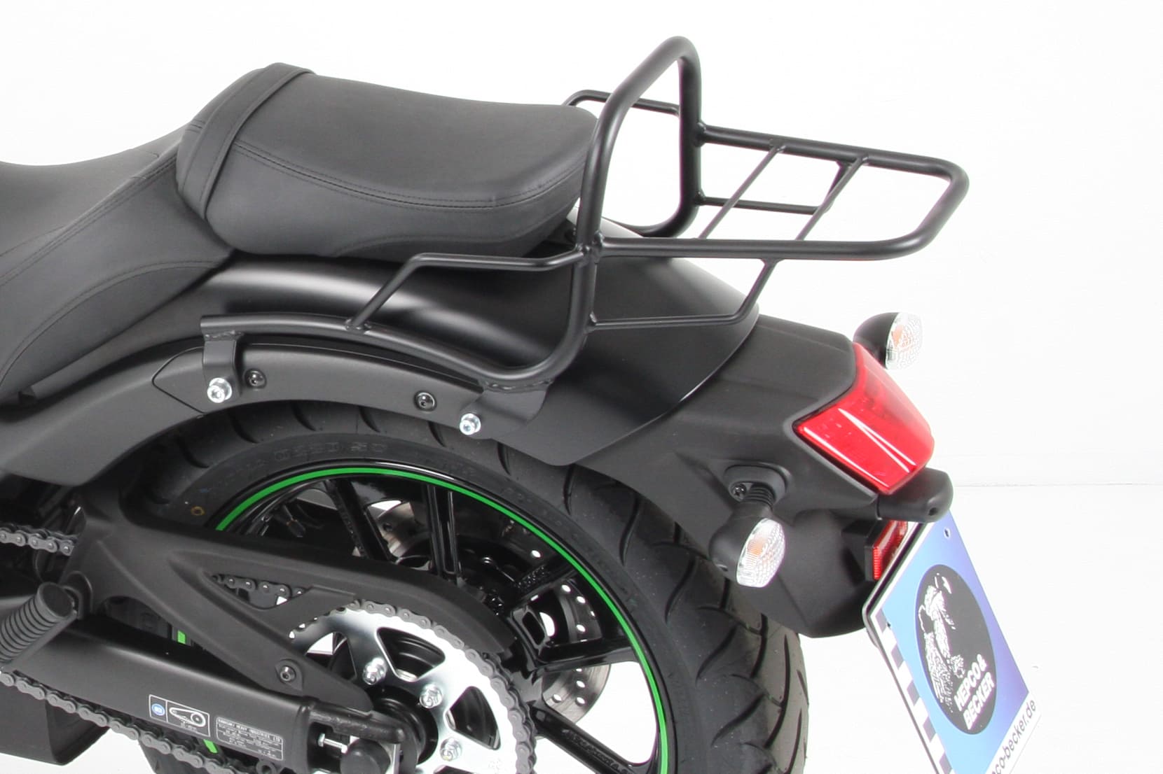 Rohrgepäckbrücke Topcaseträger schwarz für Kawasaki Vulcan S (2015-)