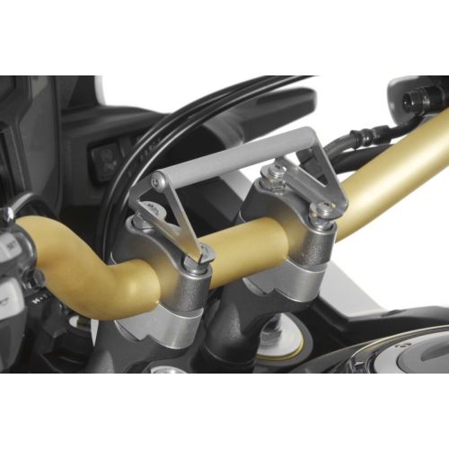 Adaptador de GPS para montaje en la abrazadera del manillar con tornillos para elevación del manillar de 20 mm Honda CRF1000L AT