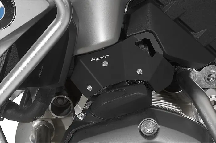 Set di protezione della valvola del gas Touratech nera per BMW R1200GS LC 2013-2016