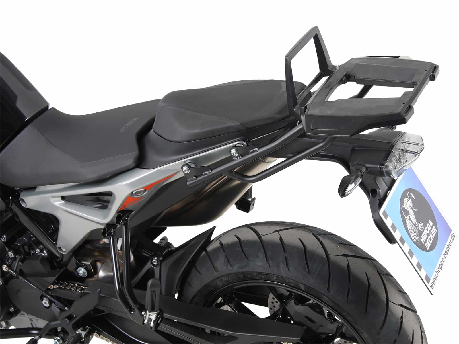 Alurack Topcaseträger schwarz für KTM 790 Duke (2018-)