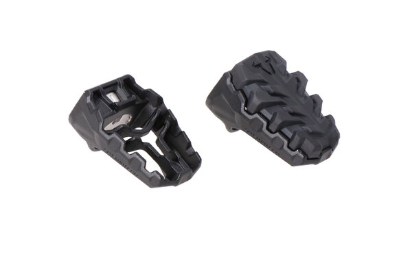 EVO Fußrasten-Kit Schwarz. BMW R 1200 GS, R 1250 GS, R 1300 GS.