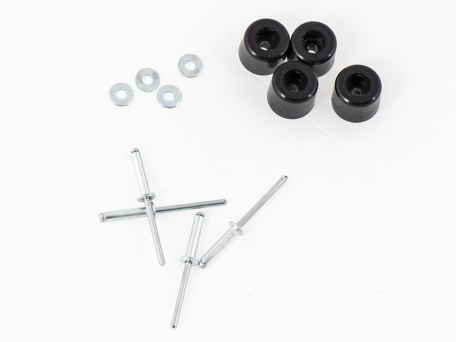 Spielbegrenzungspropfen inkl. Nieten für Hepco&Becker Ledertaschen Liberty/Nevada/Buffalo/Ivory/Rugged