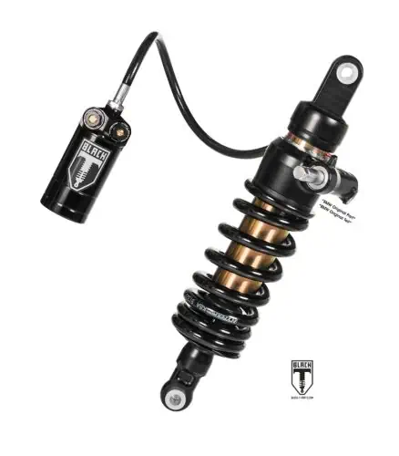 BLACK-T Amortiguador Stage3 para BMW R18 a partir de 2020 con depósito de compensación para uso del HPA OEM de BMW