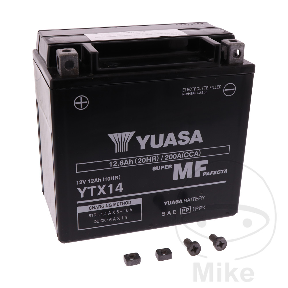 1000_7070170rozXvlkHci1GV Batterie de moto YTX14 humide YuasaAlternative : 7073950