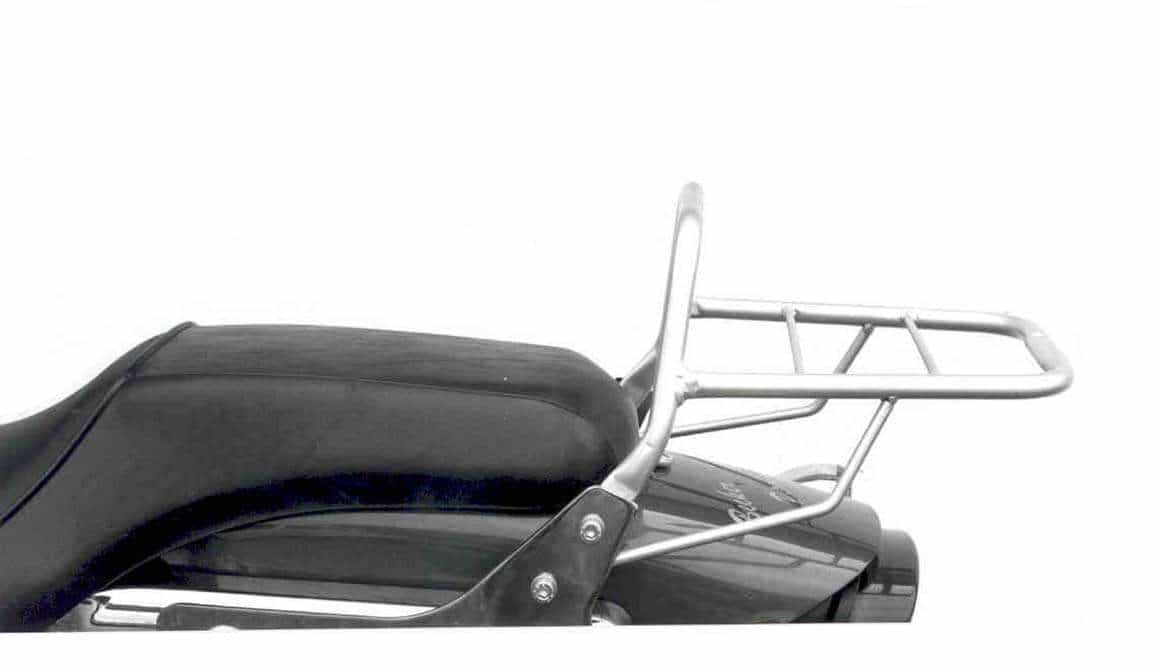 Rohrgepäckbrücke Topcaseträger chrom für Kawasaki EL 125 (1998-2007)