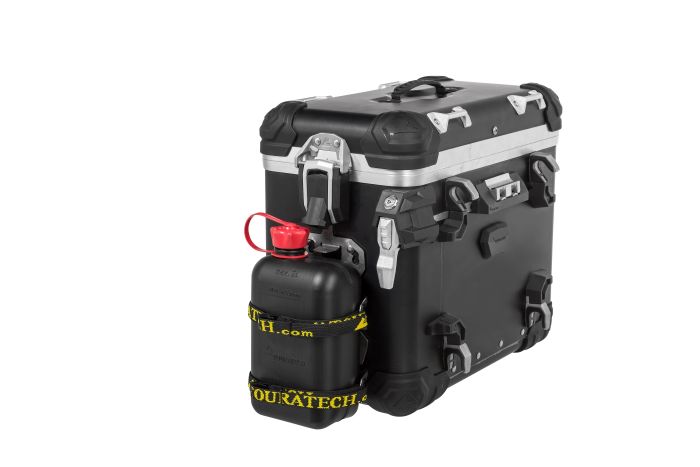 01_050_3412_0_03_cef0 ZEGA Evo kit de support d'accessoires support de bidon avec bidon d'essence Touratech 2 litres