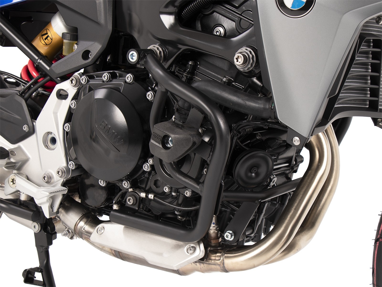 Motorschutzb-gel-Sturzb-gel-BMW-F900R Bastoni di protezione Hepco&Becker per motore con pad di protezione neri per BMW F900XR 2020-