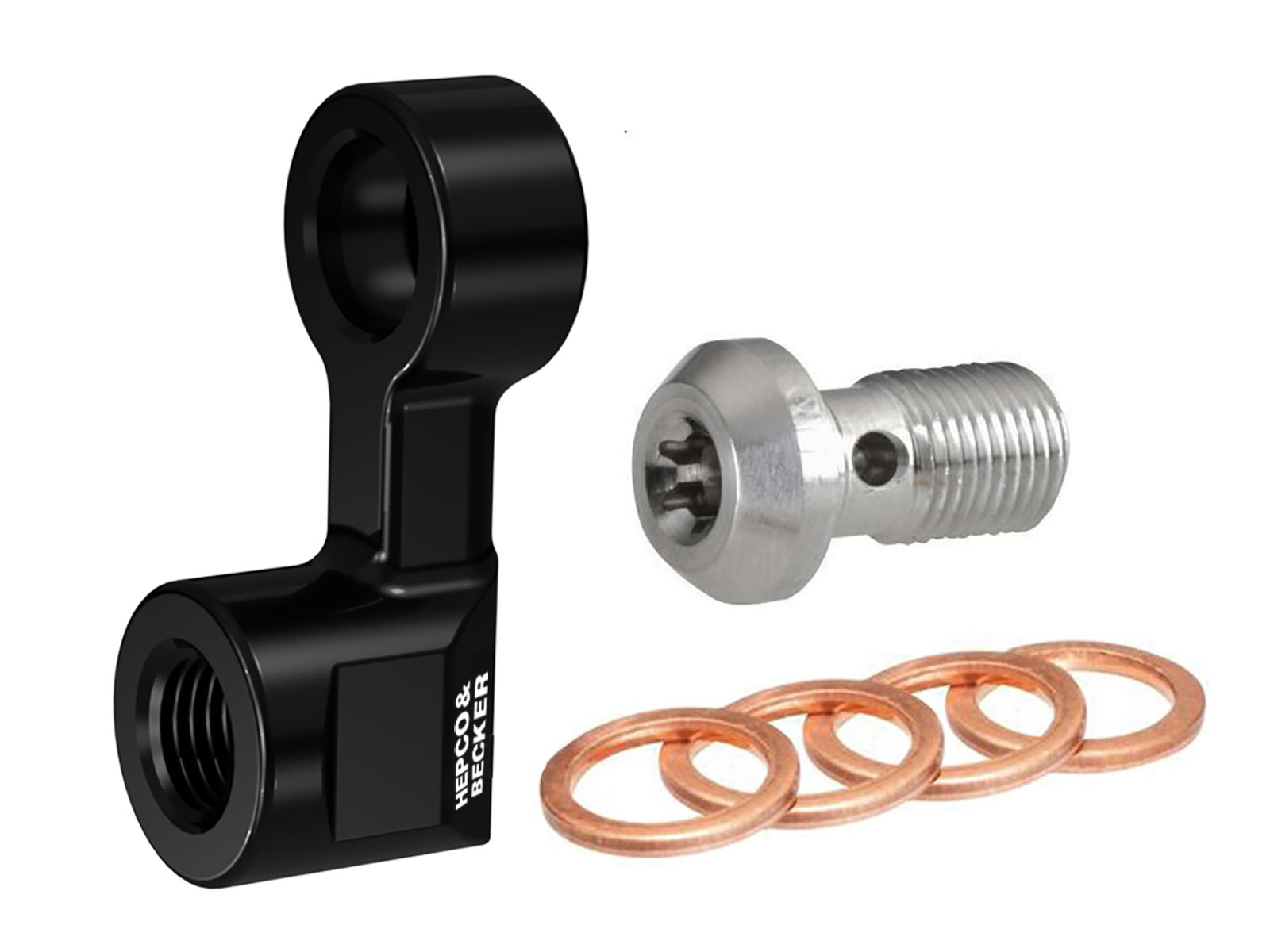 Universaladapter 30 mm zur Verlängerung von Brems- und Kupplungsleitung