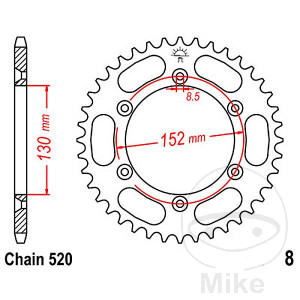 Pignone BMW G450X 51T Passo 520 INTERNO 130 LK 152 G 450 X