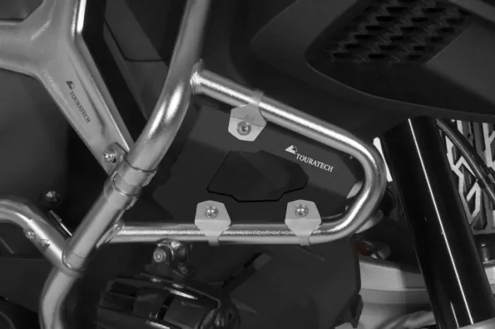 Touratech cache pour protection d'origine BMW R1200GS Adventure LC argent/noir Touratech cache pour protection d'origine BMW R1200GS Adventure LC argent/noir