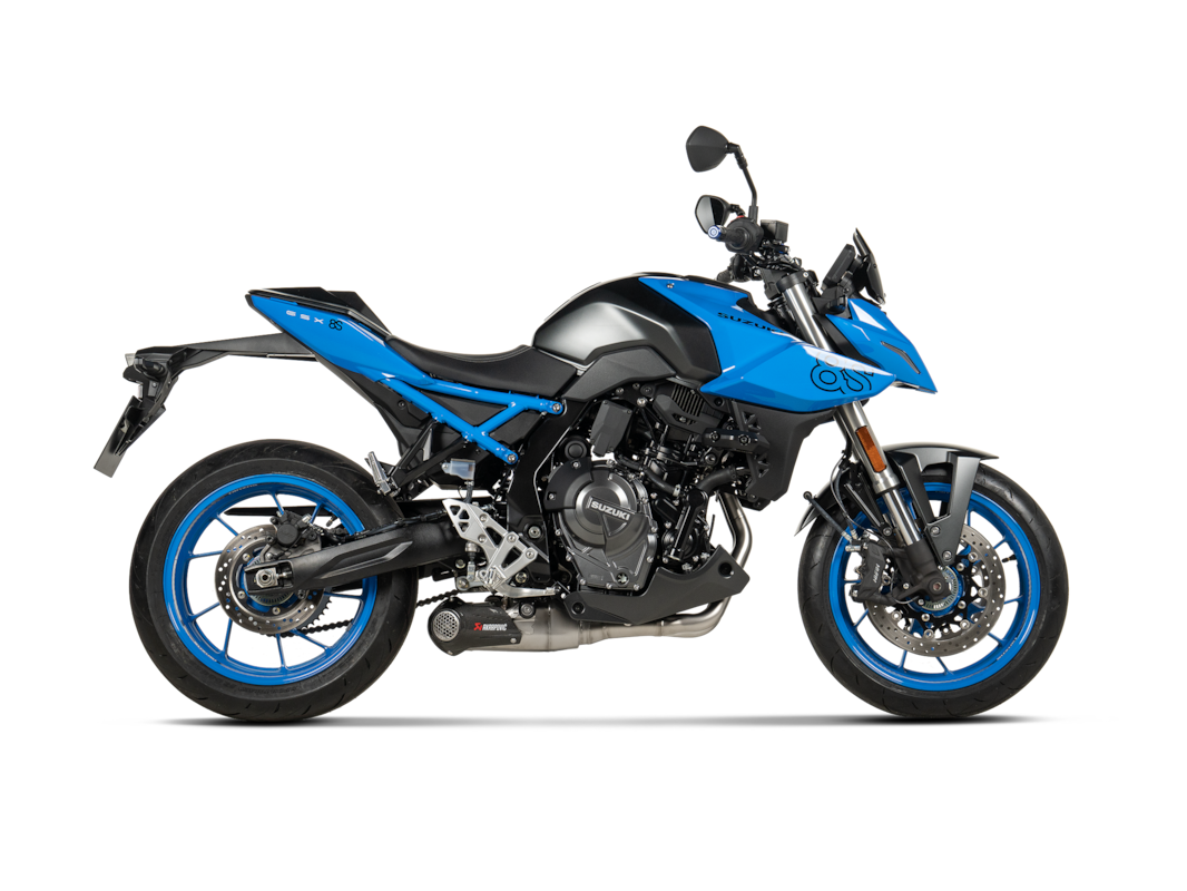 Akrapovic Auspuff Komplettanlage Edelstahl SUZUKI GSX-8S / 8R / GSX-8T / TT