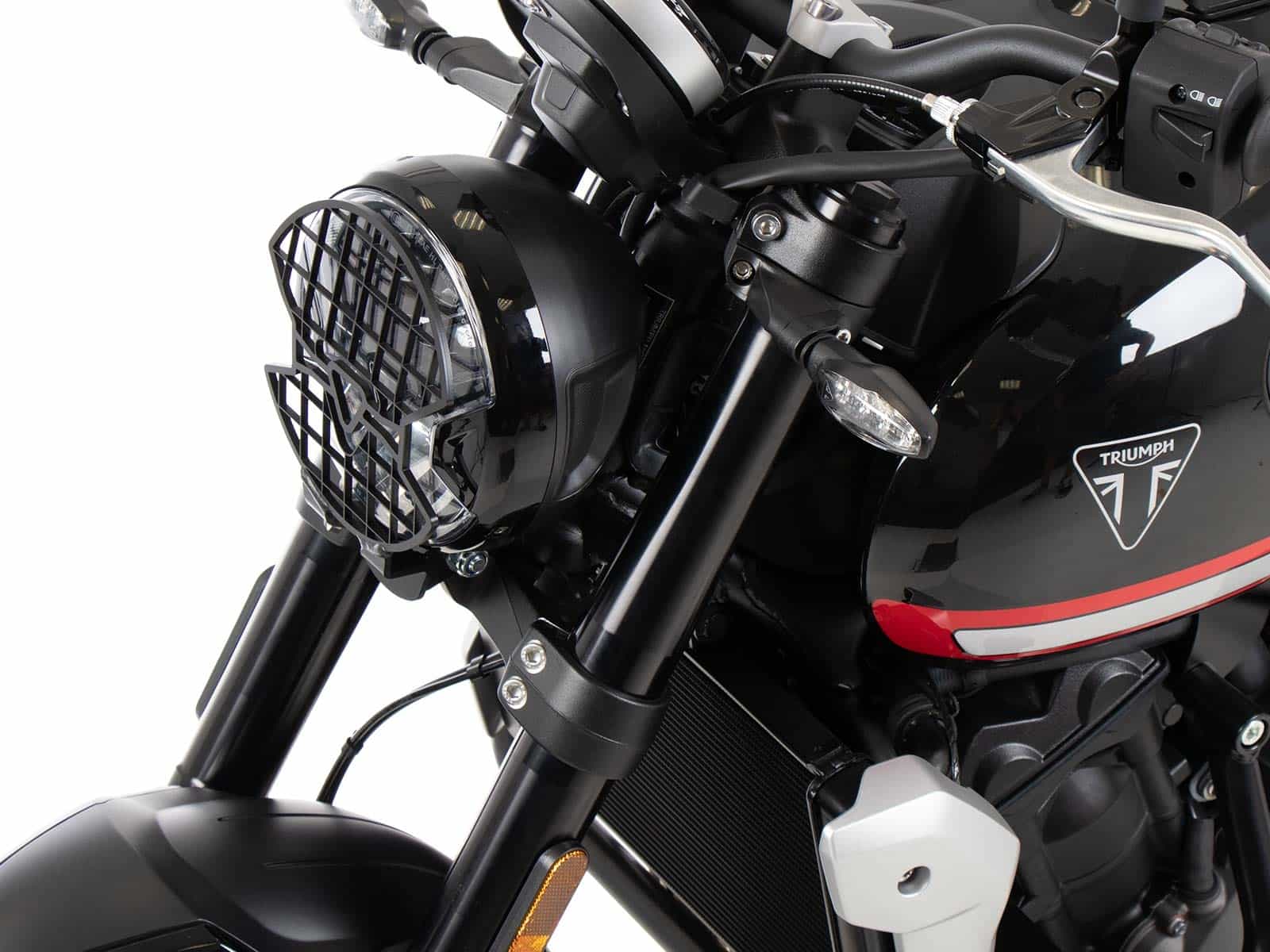Lampenschutzgitter schwarz für Triumph Trident 660 (2021-2024)