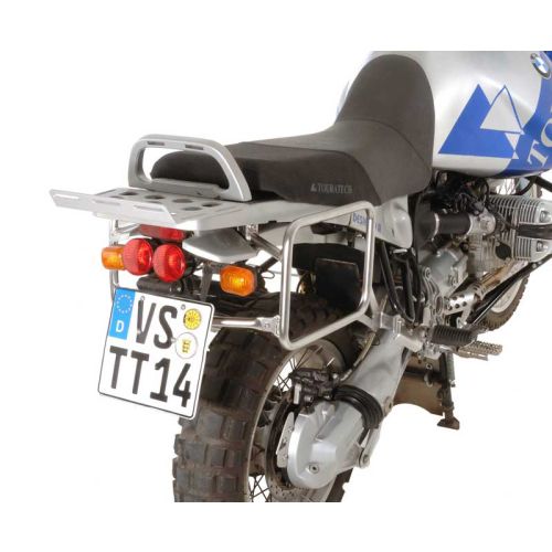 Support de valise pour valises en aluminium ZEGA PRO pour BMW R1150GS / R1150GS Adventure / R1100GS / R850GS Edelst