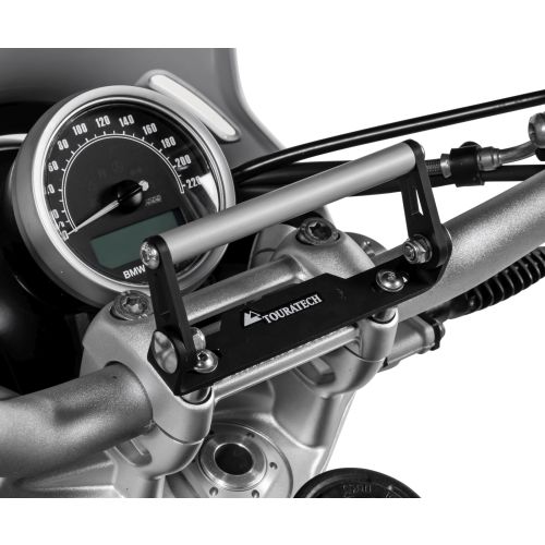 Adattatore di montaggio GPS per manubrio, regolabile, viti M8x25, ad es. per KTM