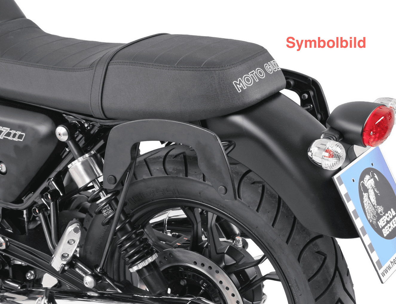 C-Bow Seitenträger chrom für Moto Guzzi V 7 II (2015-2016)
