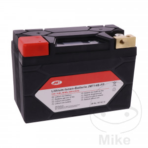 Batteria al litio JMT14B-FP per moto con indicatore