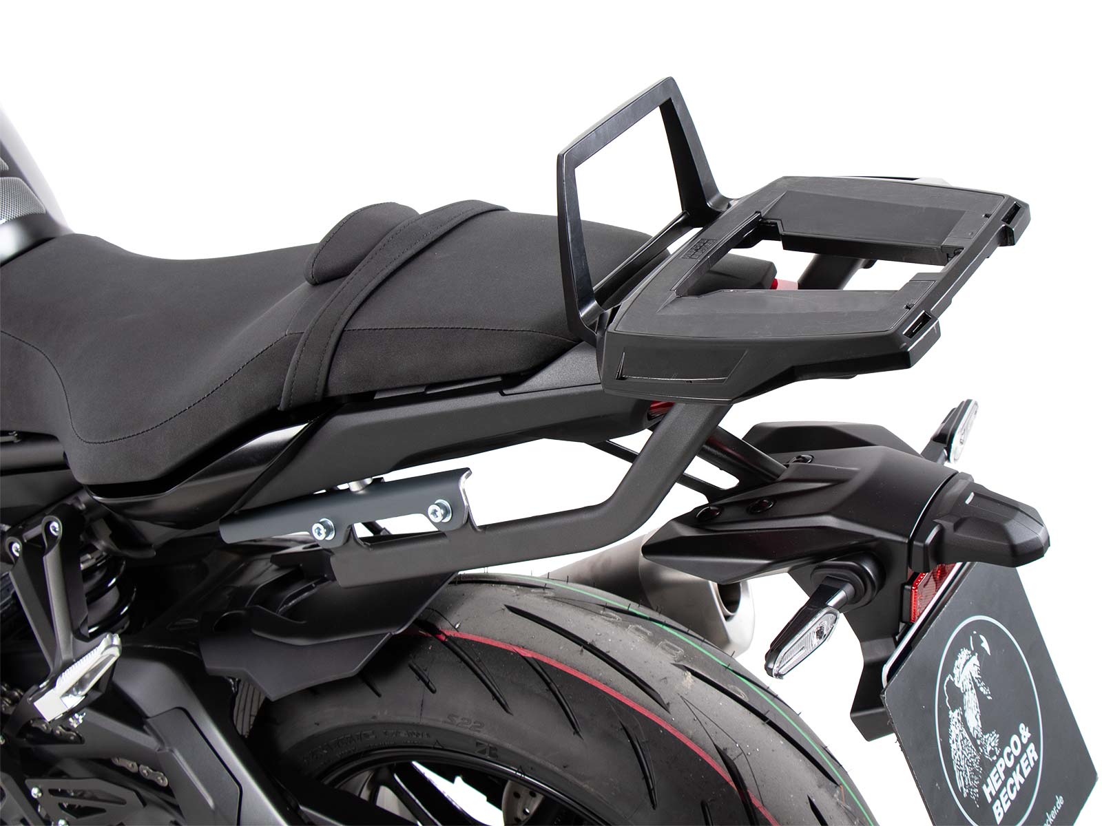 Alurack Topcaseträger schwarz/anthrazit für Yamaha MT-10 (2022-2024)