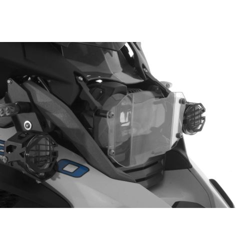 Protection de phare Makrolon Type 2 avec système de fixation rapide pour BMW R1250GS + Adventure R1200GS LC