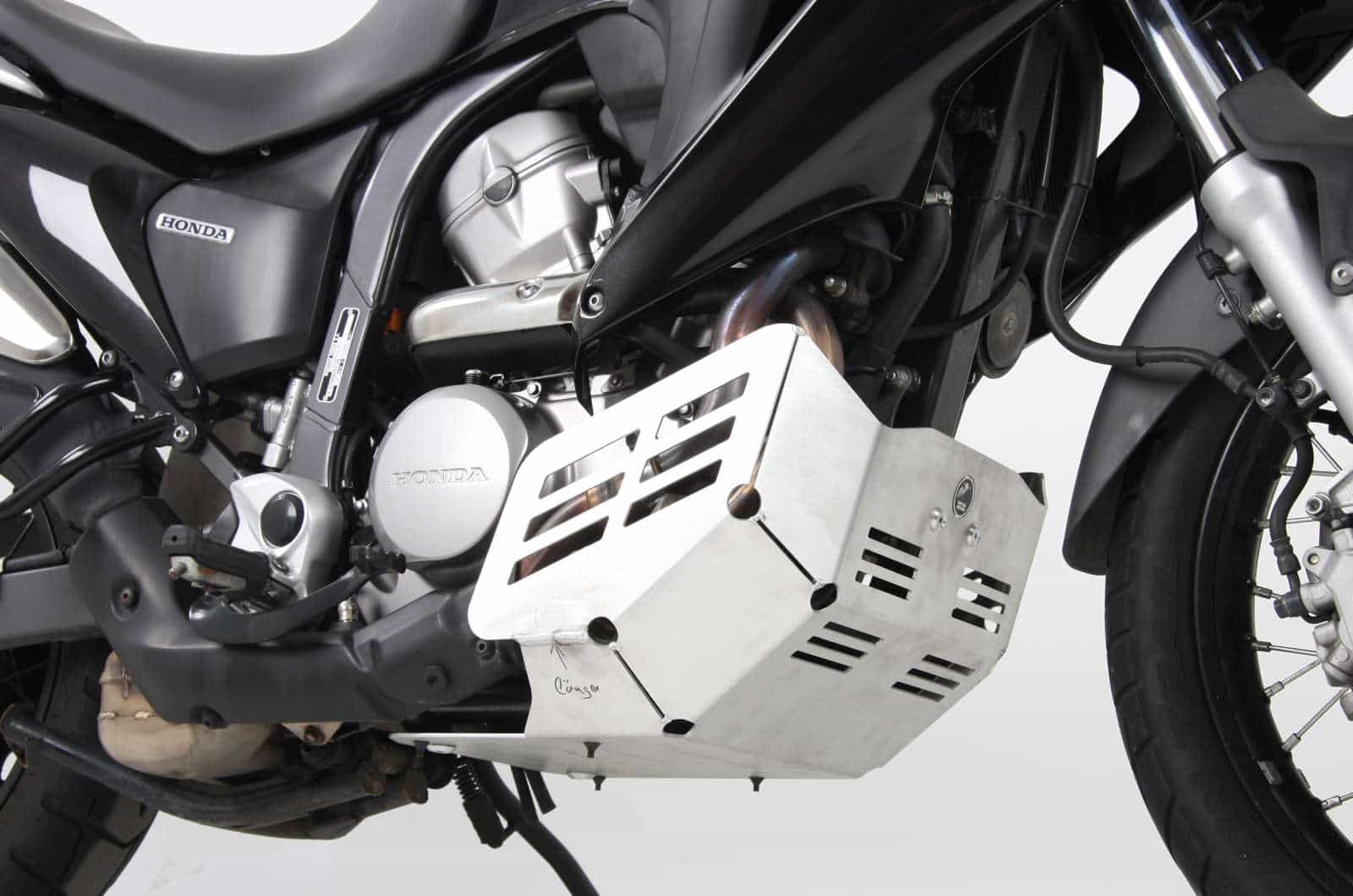 Motorschutzplatte aluminium für Honda XL 700 V Transalp (2008-2012)