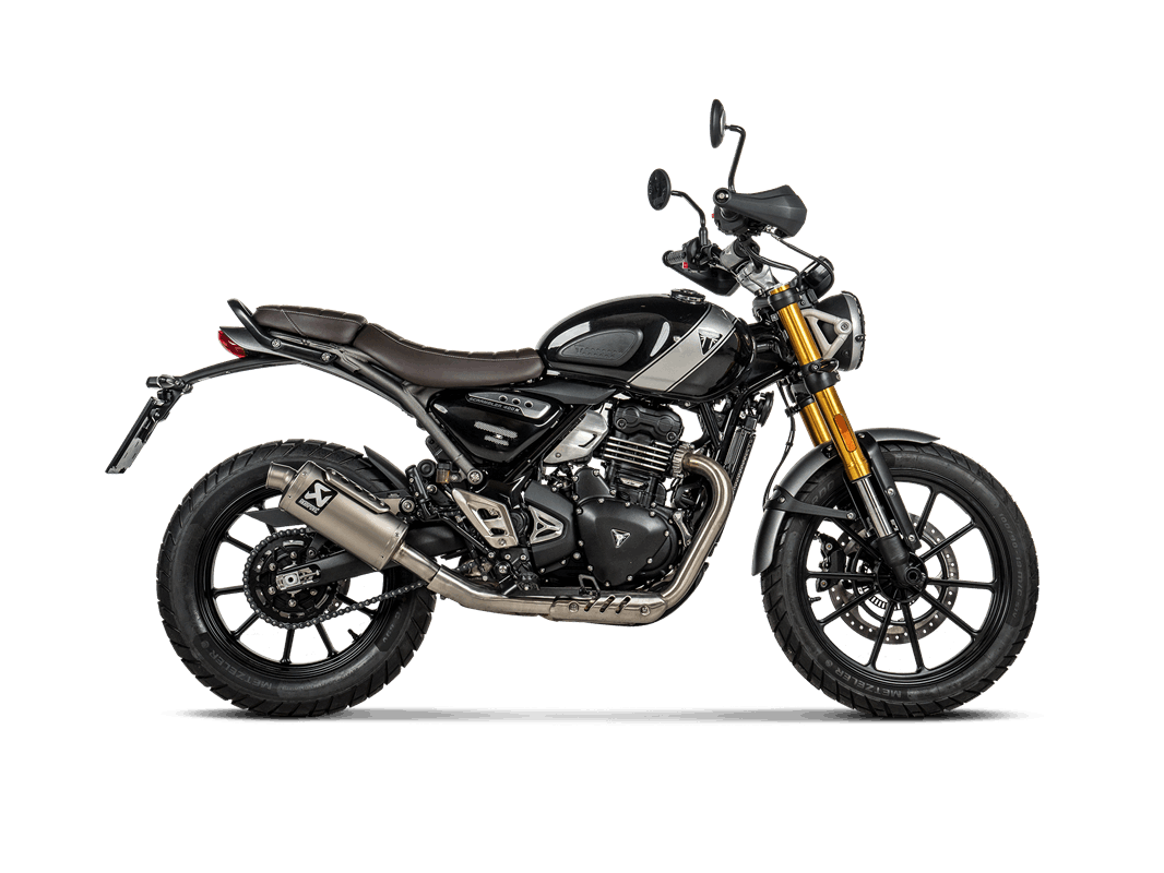 Akrapovic Auspuff Slip-On TRIUMPH Scrambler 400 X / Speed 400