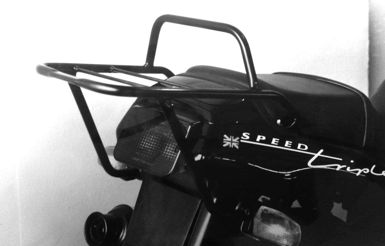 Rohrgepäckbrücke Topcaseträger schwarz für Triumph Speed Triple T 509/Daytona 955i (2002-2006)