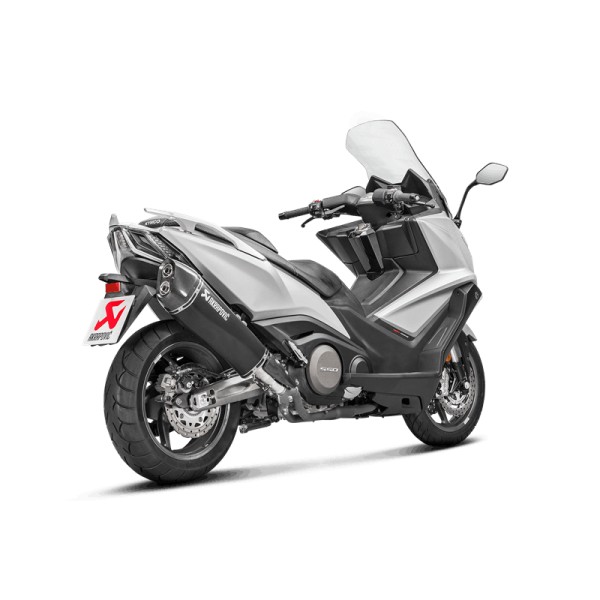 Scarico Akrapovic Slip-On Line (SS) per Kymco AK 550 dal 2017