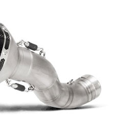 Akrapovic Titan- Katersatzrohr APRILIA RSV 4 15-16