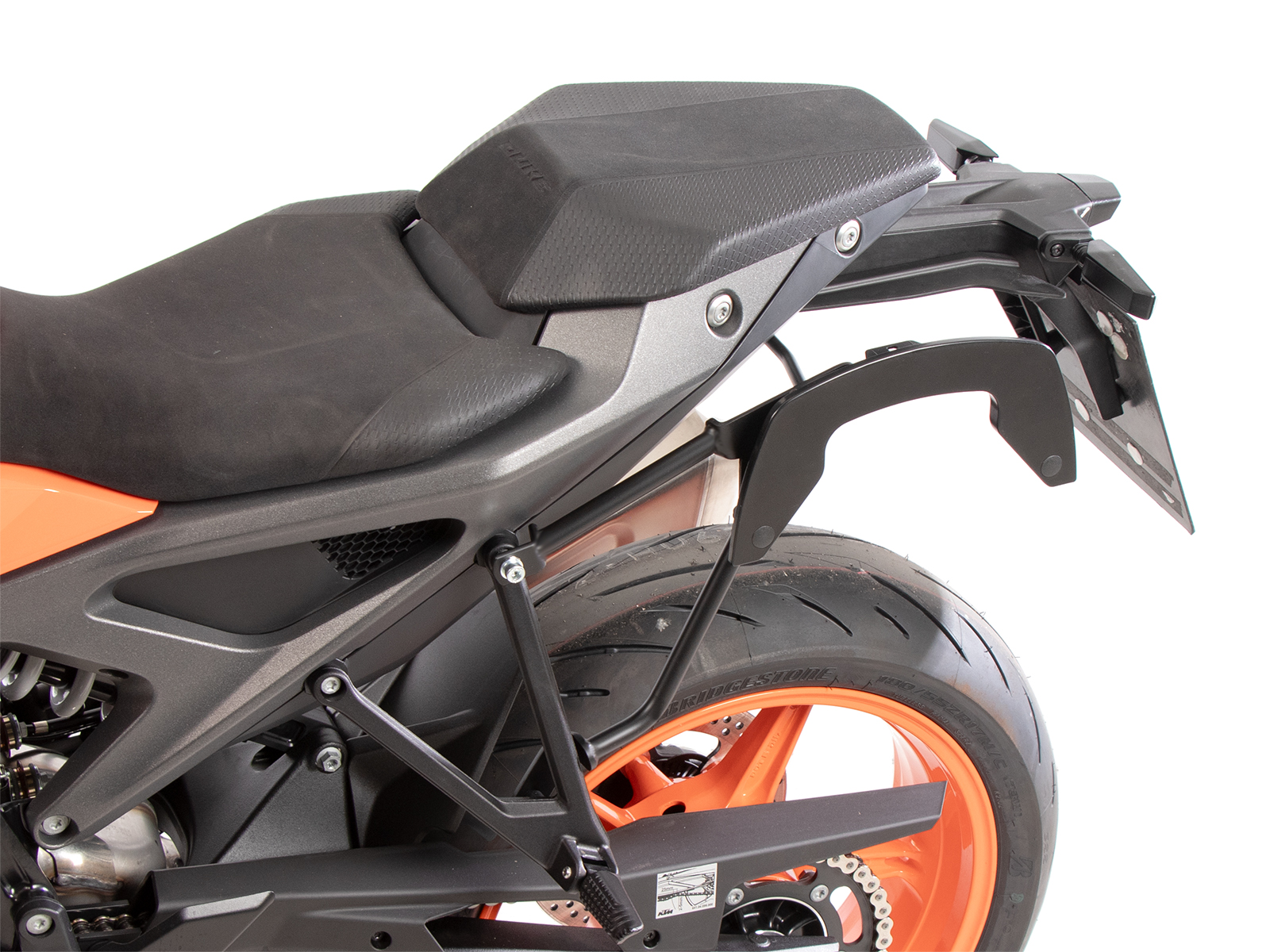 C-Bow Seitenträger schwarz für KTM 990 Duke / R (2024-)