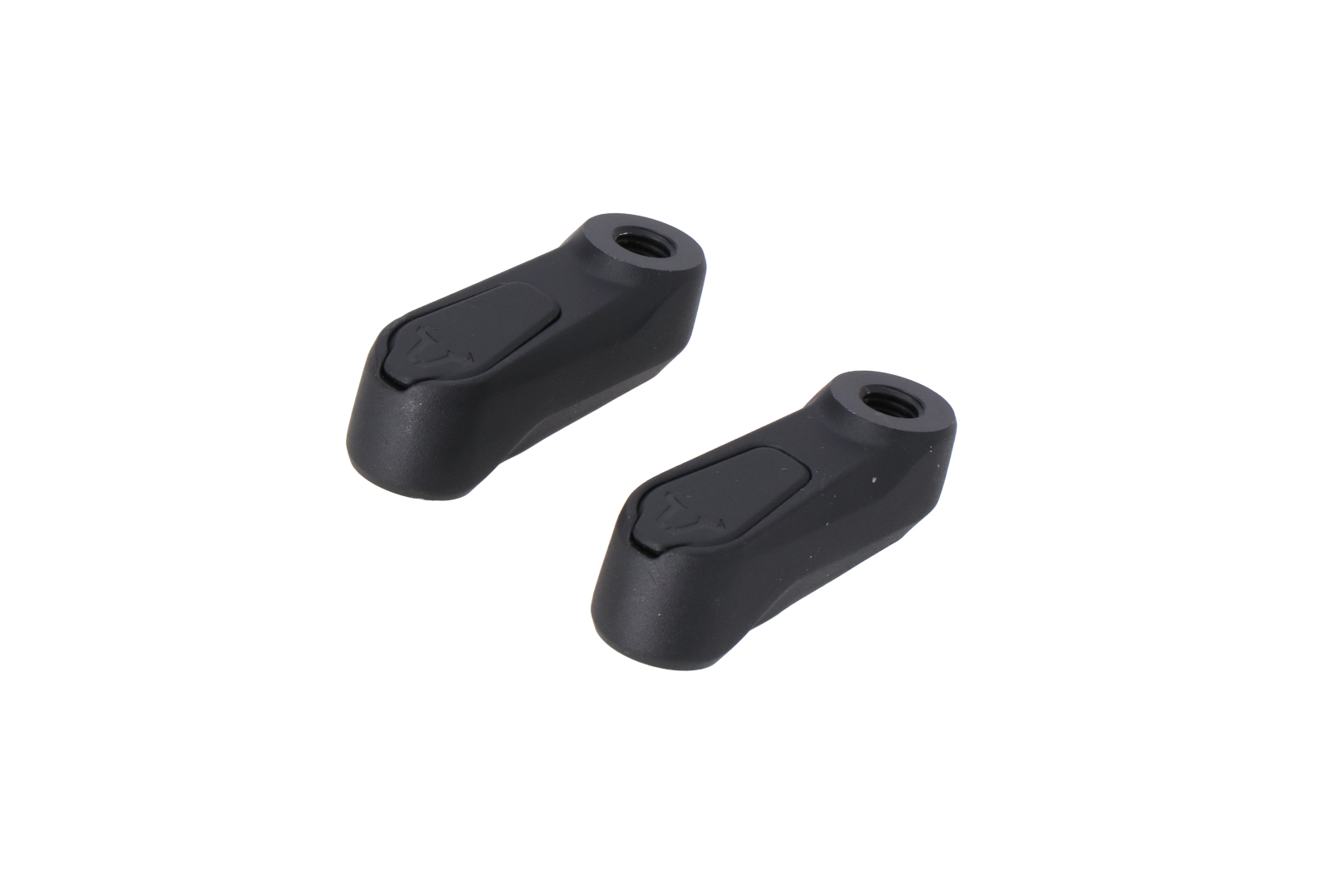 SW-Motech Mirror Extension Handlebar Arm. Black. Right/Right. M10x1.25