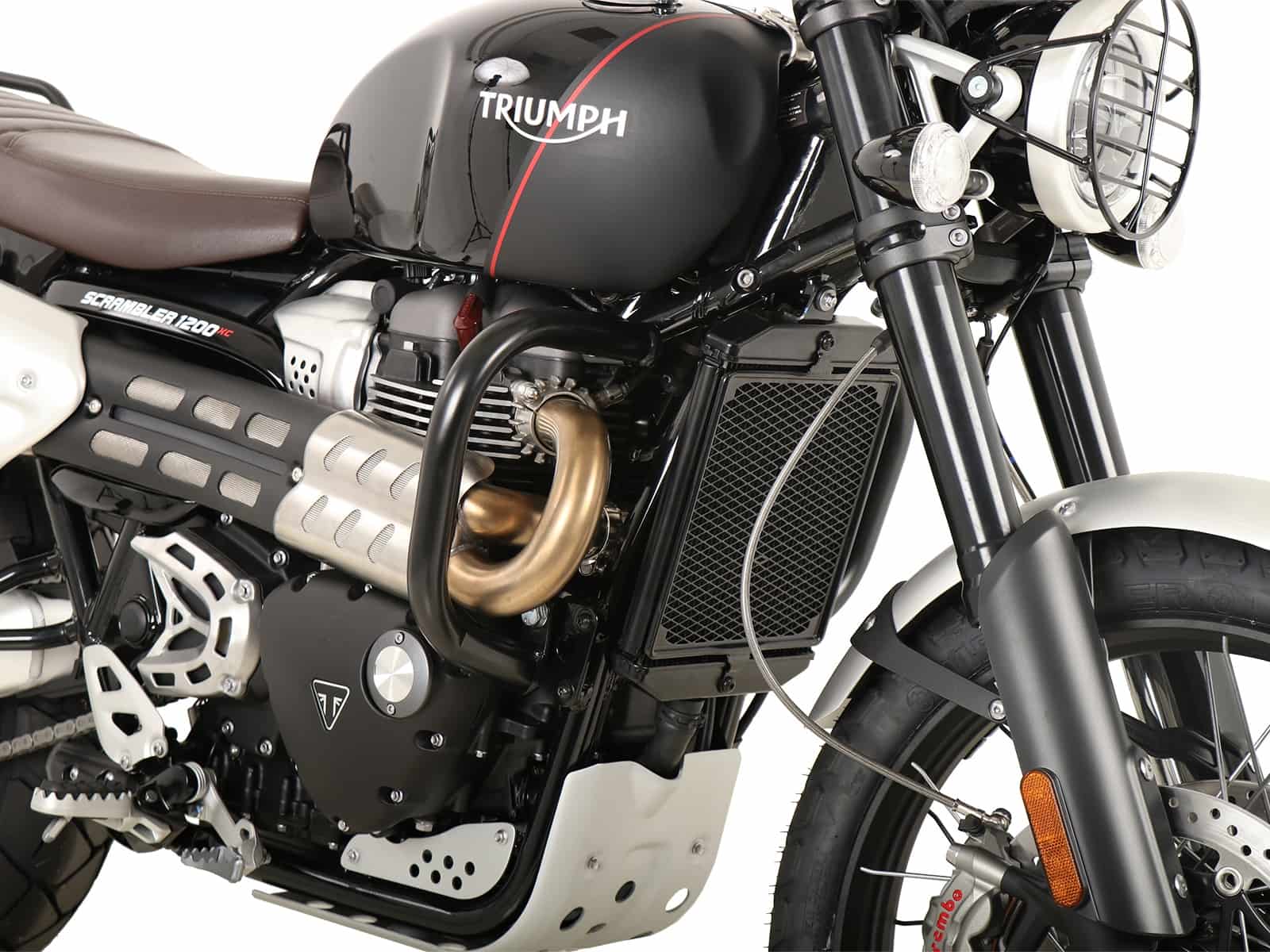 Motorschutzbügel schwarz für Triumph Scrambler 1200 XE (2019-2023)