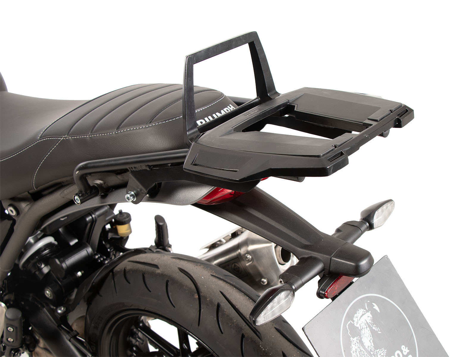 Alurack Topcaseträger schwarz für Triumph Speed 400 (2024-)