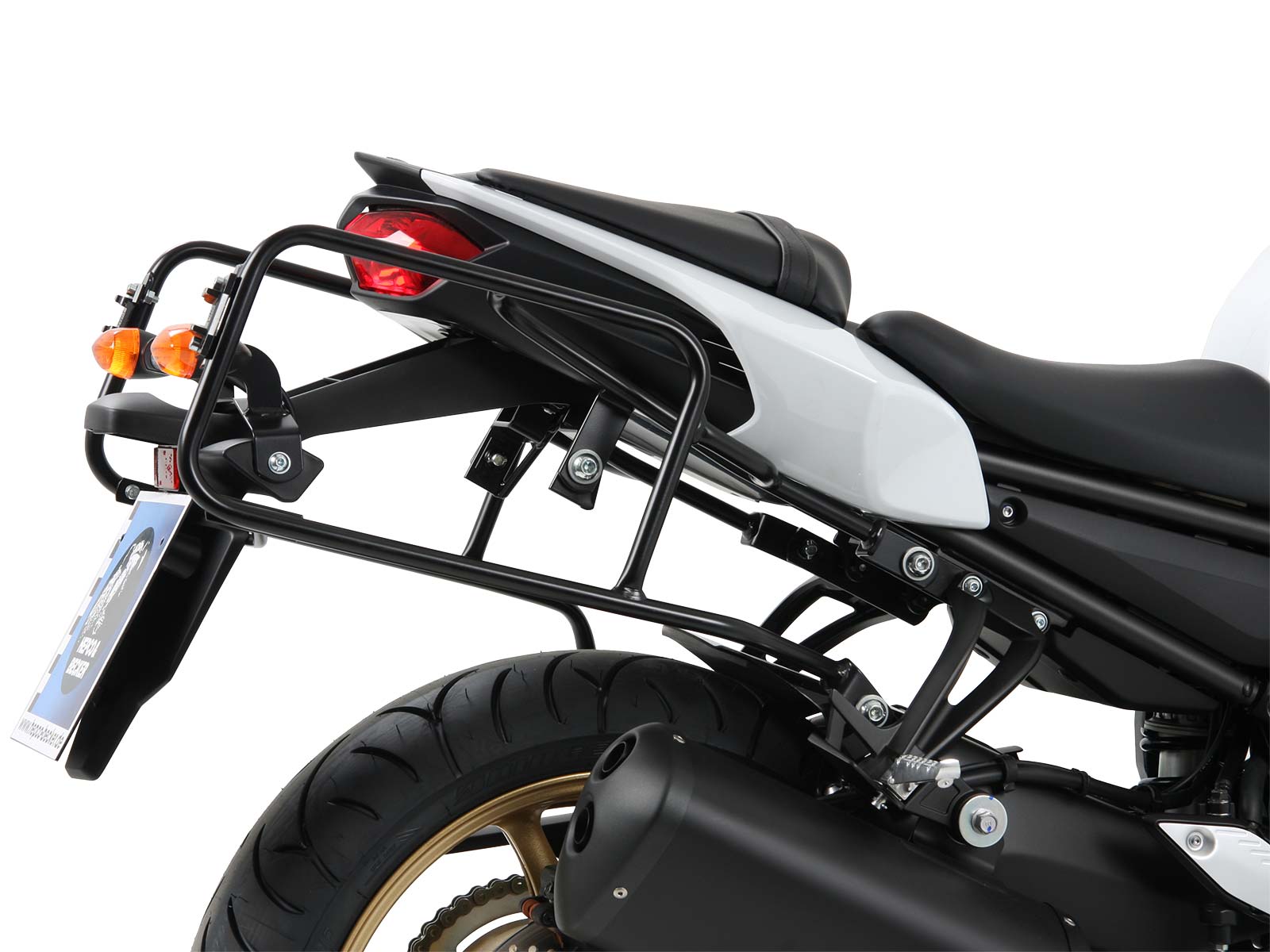 Seitenkofferträger Lock-it schwarz für Yamaha FZ 8 (2010-2016)