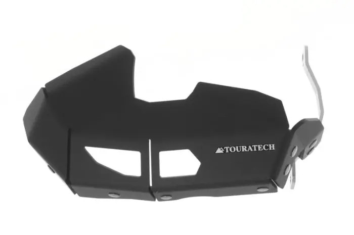 Protection de cylindre / Protection de couvercle de soupape en alu noir pour BMW R1200RT R1200GS + Adventure 2010-2013 Protection de cylindre / Protection de couvercle de soupape en alu noir pour BMW R1200RT R1200GS + Adventure 2010-2013