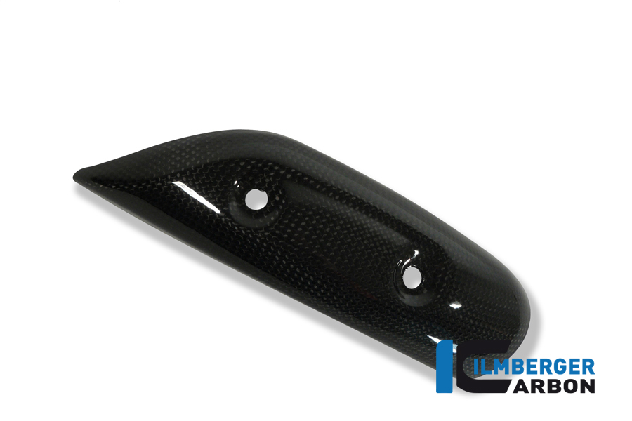 Protection thermique en carbone pour le collecteur version prolongée pour Ducati Monster 696 / 796 / 1100 / S