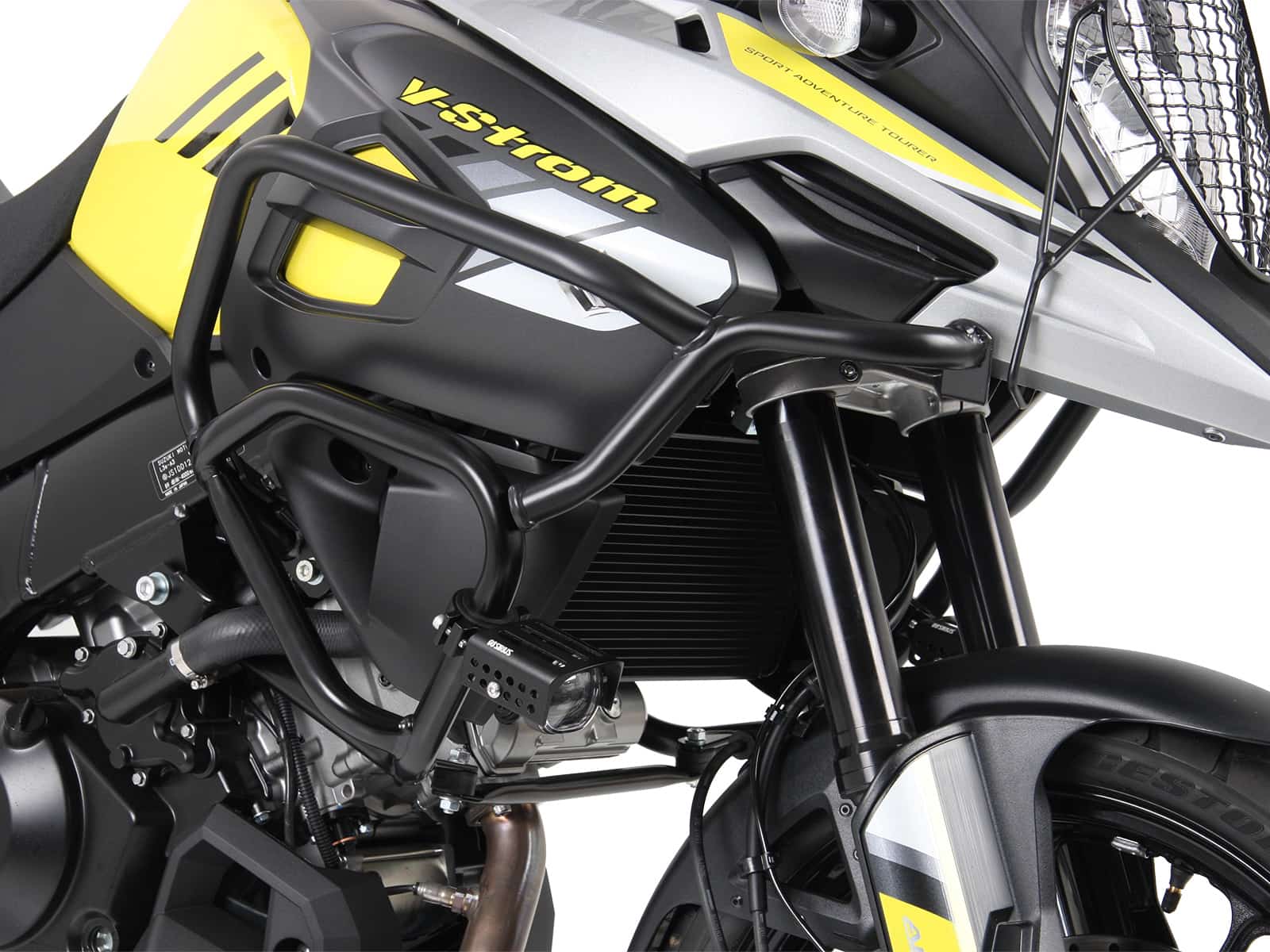 Tankschutzbügel schwarz für Suzuki V-Strom 1000 ABS / XT (2017-2019)