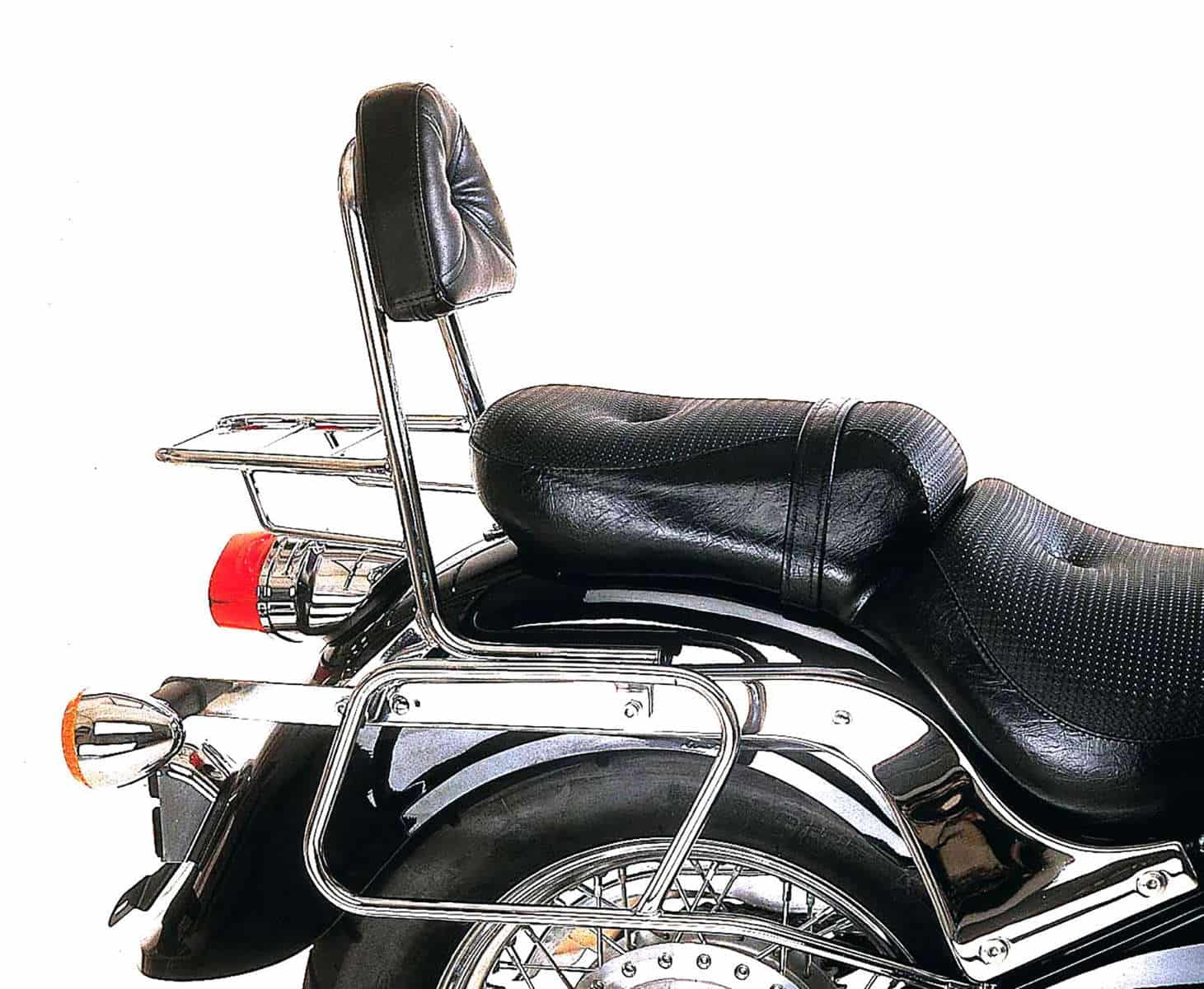 Sissybar mit Gepäckträger chrom für Kawasaki VN 800 Classic (2000-2005)