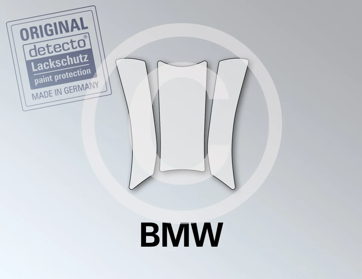 Lackschutzfolie Set Tankpad 3-teilig für BMW R12 nineT Bj. ab 24