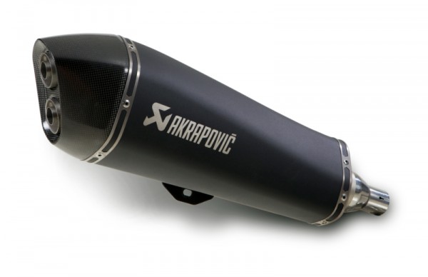 Akrapovic Slip-On Line (SS) Échappement pour Peugeot Satelis 400 à partir de 2008 Gilera Fuoco 500 à partir de 2010