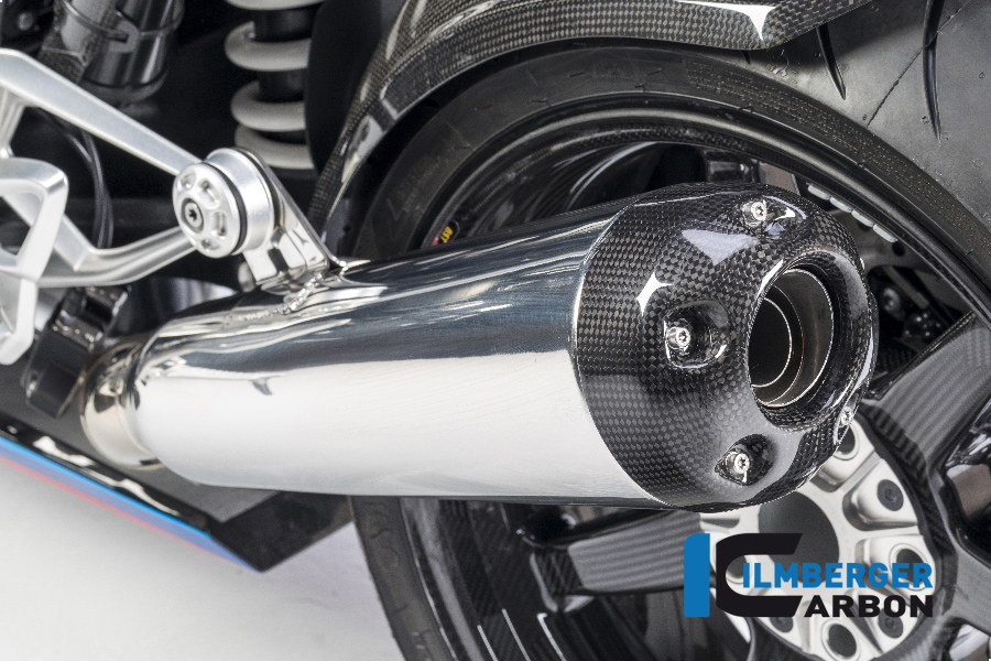 Capuchon en carbone pour silencieux arrière pour BMW R nineT Racer + Urban G/S