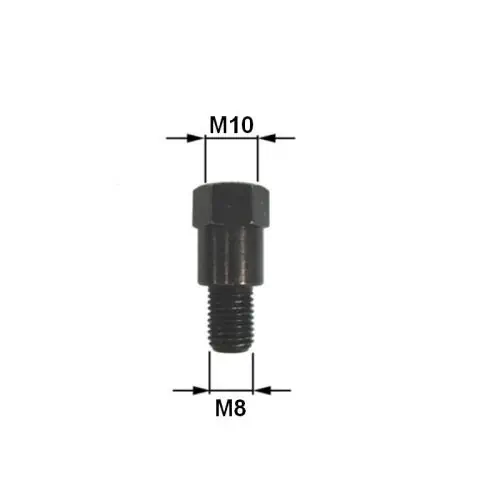 Adaptateur pour rétroviseur de M10x1,25 à M8x1,25 Adaptateur pour rétroviseur de M10x1,25 à M8x1,25