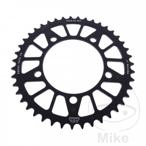 Alu pignon 43Z pas 520 noir JT intérieur 110 LK 130.8 pour BMW K46 S1000RR 2009-2018