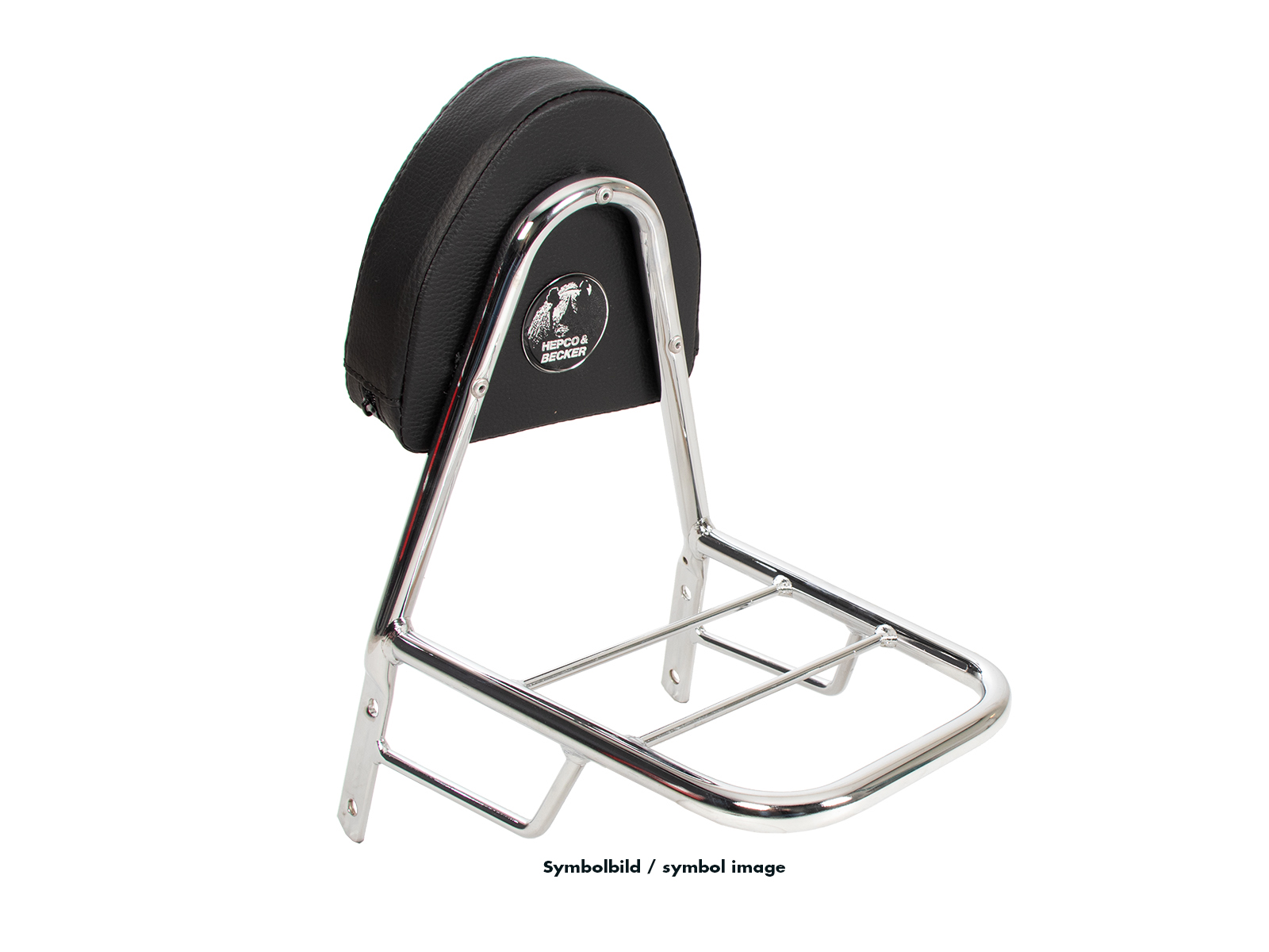 Sissybar mit Gepäckträger chrom für Kawasaki ZL 600 Eliminator (1995-1997)