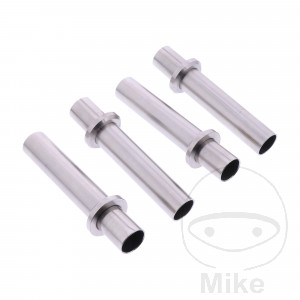 Juego de protección de tubo de émbolo, 4 piezas, 18 mm para BMW R45N R45S R65 R65G/S