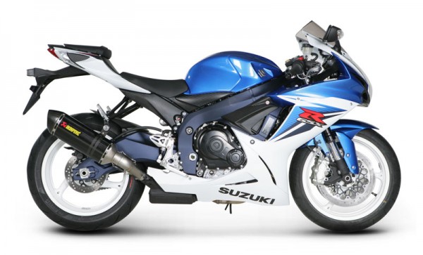 Scarico Akrapovic Slip-On Line (Carbonio) per Suzuki GSX-R 600 dal 2012 GSX-R 750 dal 2012