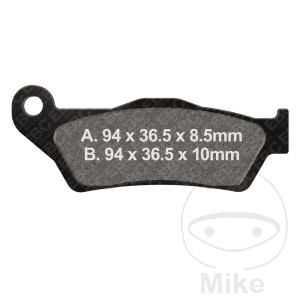 Plaquette de frein arrière standard EBC pour BMW R 1200 C S R RT GS + Adventure