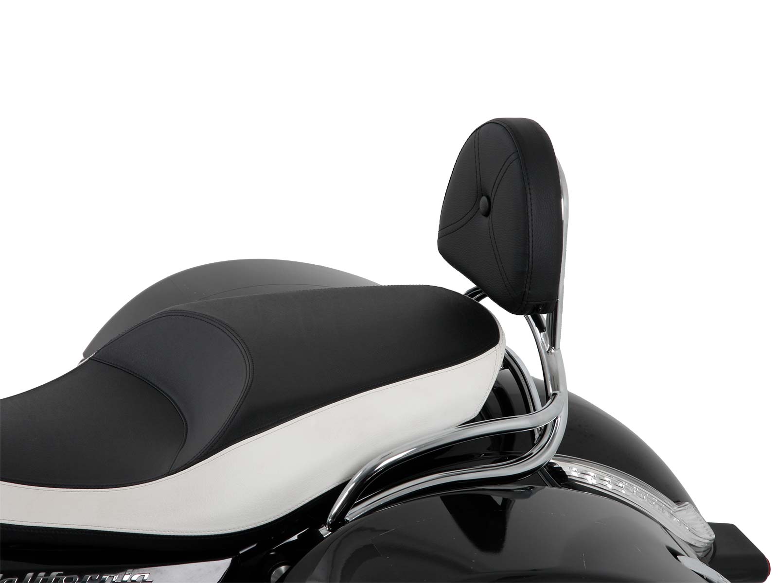 Sissybar ohne Gepäckträger chrom für Moto Guzzi California 1400 Custom/Touring/Audace/Eldorado (2013-2020)
