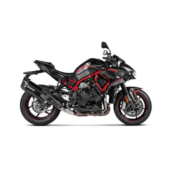 Akrapovic Slip-On Line (Titane) Silencieux de sport pour Kawasaki Z H2