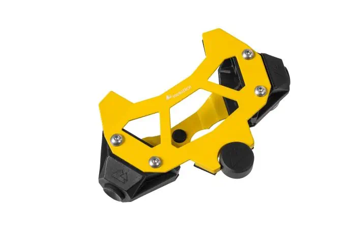 Touratech Hard Part Steering Stop BMW R1250GS Adventure R1200GS Adventure LC yellow Touratech Hard Part Steering Stop BMW R1250GS Adventure R1200GS Adventure LC yellow