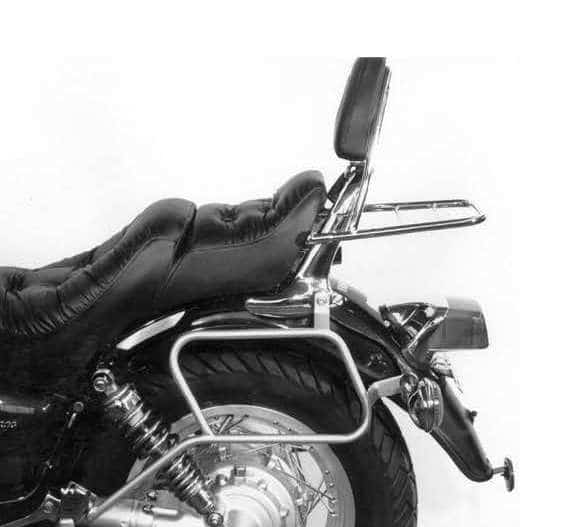 Rohr-Ledertaschenhalter chrom für Yamaha XV 750/1100 (1992-1999)
