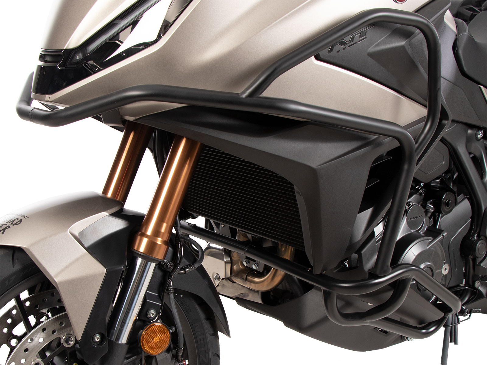 Tankschutzbügel schwarz für Honda NT 1100 / DCT / ES (2025-) (nur für Kombination mit H&B Motorschutzbügel, nicht inklusive)